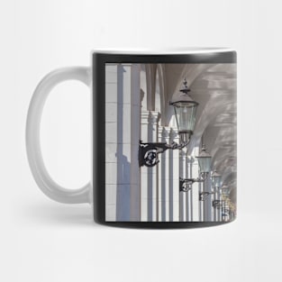 Alster arcades, lanterns, Hamburg Mug